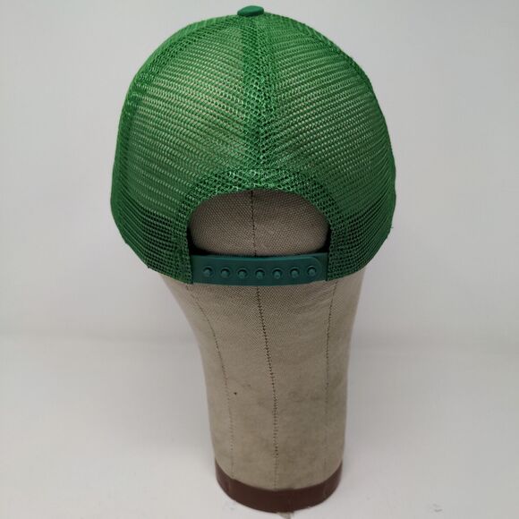 Roundup Herbicide Snapback Trucker Hat Embroidered Logo Green USA Adjustable - Picture 7 of 11